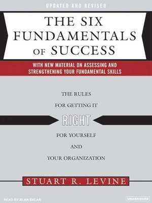 cover image of The Six Fundamentals of Success
